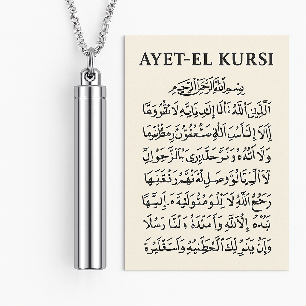 İkra Takı Ayet-El Kürsi Kolye